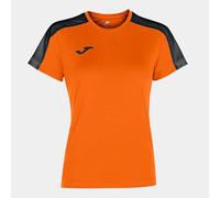 Joma 6XS-5XS T-Shirt Academy à Manches Courtes, Unisexe-Adulte, Orange, Noir