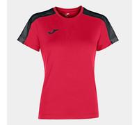 Joma 8XS-7XS T-Shirt Academy à Manches Courtes, Unisexe, pour Adulte, Rouge et Noir