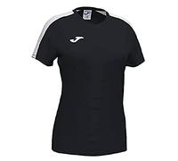 Joma Academy 2XS T-Shirt à Manches Courtes pour Fille Noir/Blanc