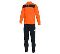 Joma Academy II Survêtement pour homme, orange/noir, taille 2XL