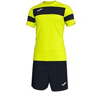 Joma Academy II Survêtement pour Homme, Unisexe pour Enfants, Jaune Fluor-Noir, 5XS