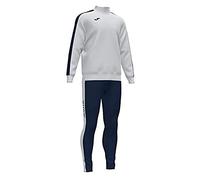 Joma Academy III Survêtement Mixte Enfant, Blanc/Bleu Marine, 3XS