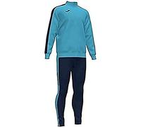 Joma Academy III Survêtement Mixte Enfant, Turquoise Fluo/Bleu Marine, 5XS