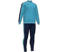 Joma Academy III Survêtement Mixte Enfant, Turquoise Fluo/Bleu Marine, 7XS