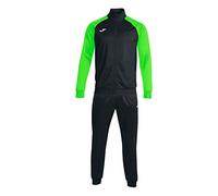 Joma Academy IV Survêtement, Mixte Adulte, Noir (vert fluo), 3XL