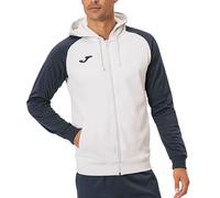 Joma Academy IV, Sweat à Capuche, pour Homme, Bleu (Marine/Blanc), M