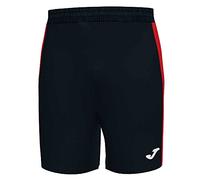 Joma Academy Short, Negro Rojo, L Mixte