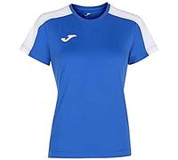 Joma Academy T-Shirt à Manches Courtes Femme, Bleu Roi/Blanc (Royal White), M
