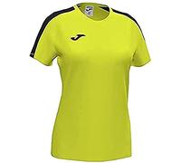 Joma Academy T-Shirt à Manches Courtes pour Femme M Jaune Fluo-Noir