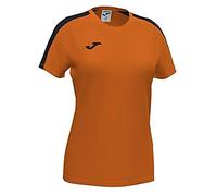 Joma Academy T-Shirt à Manches Courtes pour Femme S Orange - Noir