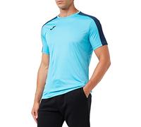 T-shirt Joma Academy manche courte bleu turquoise - M