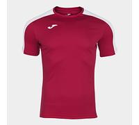 Joma T-shirt Academy garçon manches courtes rouge et blanc 4-6 ans