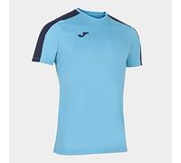 Joma T-shirt à manches courtes Academy Homme Turquoise fluo / Bleu marine Taille XXL-3XL