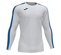 Joma T-shirt manches longues Academy Homme Blanc-Royal S