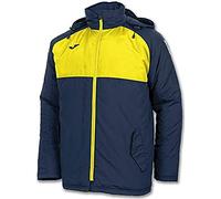 Joma Anorak pour Homme, Taille L, Bleu Marine/Jaune
