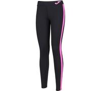 Joma Ascona Collant Femme, Noir/Rose Fluo, L