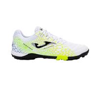 Joma Maxima 2532 White Yellow Turf Scarpe da calcetto da adulto calcio a 5
