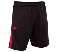 Joma Championship VII Bermuda, Noir/Rouge, L Homme