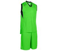 Joma Campus Lot de 2 pièces pour Homme, Vert Fluo/Noir, XL
