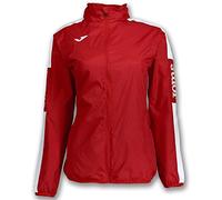 Joma Champion IV Veste de Pluie pour Femme Taille Unique Rouge/Blanc
