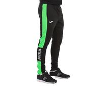 Joma Pantalon de jogging Championship IV Noir/Vert fluo Taille L