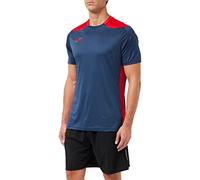 Joma Championship VI Marino T-Shirt à Manches Courtes, Homme, Bleu (Marine, Rouge), 4XS