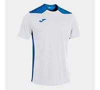 Joma Championship VI T-Shirt à Manches Courtes, Homme, Blanc (Blanc Royal), 4XS