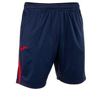 Joma Championship VII Bermuda, Bleu Marine, Rouge, 6-7 años Homme