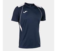 Joma Championship VII T-Shirt, Bleu Marine/Blanc, S Homme