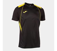 Joma Championship VII T-Shirt, Noir/Jaune, XXL Homme