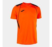Joma Championship VII T-Shirt, Orange/Noir, 14-15 años Homme