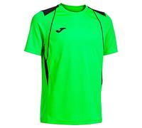 Joma Championship VII T-Shirt, Vert Fluo/Noir, 12-13 años Homme