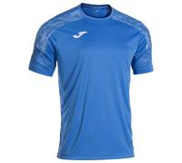 Joma Championship Viii Short Sleeve T-shirt Bleu L Homme