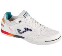 Joma Chaussures de football en salle Top Flex 2402 en blanc pour homme, blanc, 45 EU