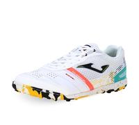 Joma Chaussures de Football Mundial 25 Turf Code MUNS2502TF Blanc, Blanc noir multicolore, 43 EU