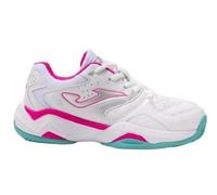 Joma Chaussures de padel pour enfants, Blanc fuchsia, 33 EU