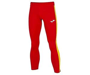 Joma Collant Running pour Unisex Enfants, Taille XS, Rouge/Jaune