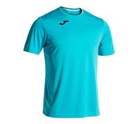 Joma Combi M/C T-Shirt, Fluor Turquoise, 6XS Men's