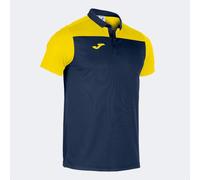 Joma Polo Combi manches courtes bleu marine/jaune XXL