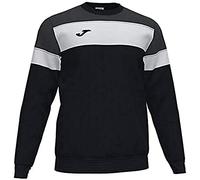 Joma Crew Iv Sweat-Shirt pour Homme, Homme, Sweats, 101575.110, Noir-Anthracite, 4XS