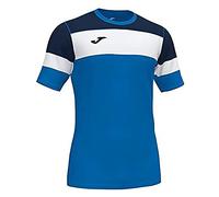 Joma Crew IV Tee-Shirt M/C Homme - bleu roi/bleu marine - Taille 6XS-5XS