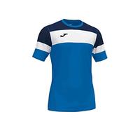 Joma Crew IV Tee-Shirt M/C Homme - Bleu roi / bleu marine - Taille S