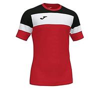 Joma Crew IV Tee-Shirt M/C Homme - Rouge, noir, blanc - Taille XXL-3XL