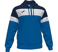 Joma Crew IV Veste à Capuche Homme, Bleu Royal/Bleu Marine, S