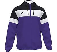Joma Crew IV Veste Imperméable Garçon, Violet/Noir, 2XL