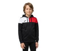 Joma Crew V Full Zip Sweatshirt Noir 9-10 Years Garçon