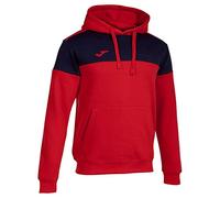 Joma Crew V Hoodie Rouge,Bleu S Homme