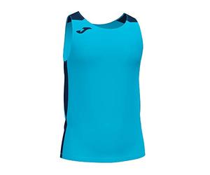 Joma Débardeur Bleu Marine Fluor Turquoise Record II, 102222.013.2XS
