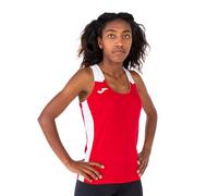 Joma Débardeur Femme Record II L Rouge, Blanc