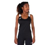 Joma Débardeur Femme Record II, Mixte, Noir et Blanc, XS